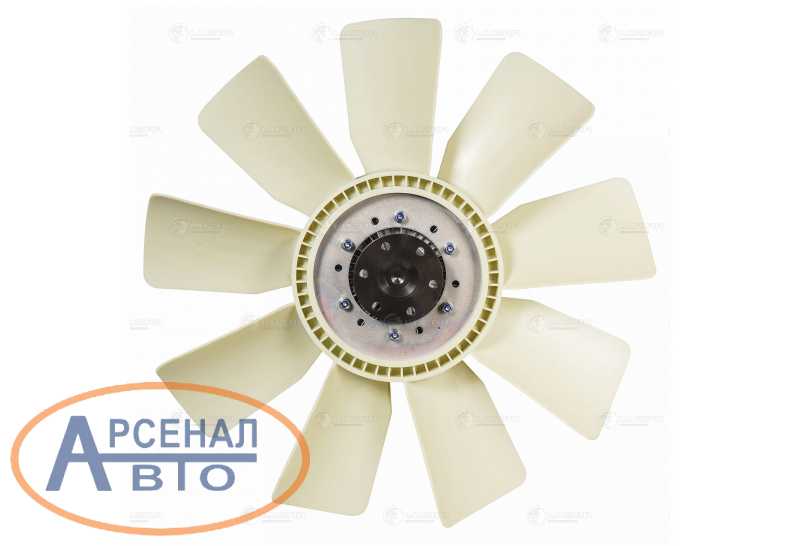 Вентилятор Камаз-Евро 660 мм с вязкостной муфтой дв. 740.30 (LUZAR)
