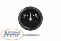 АП 111Б (Автоприбор) Указатель тока 50-0-50А, (ан.АП 171), тракторы, Г-З 66-01, 66-11