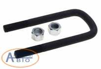 Стремянка МАЗ-5336, 5516, 5551, 6303, 64221 рессоры передней L=260мм; М24х2мм усиленная в сборе MEGAPOWER 290-17-252