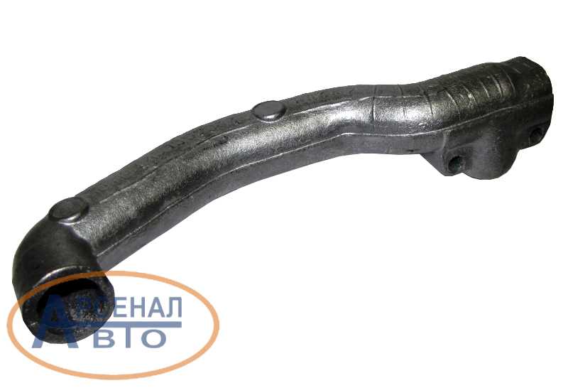 245-1307044-Д Патрубок водяного насоса ЗиЛ-5301 алюминиевый (ММЗ)