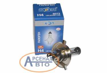 Автолампа АКГ12-60+55