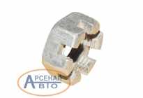 Гайка корончатая М16x1,5х12х24 Гайка корончатая М16x1,5х12х24