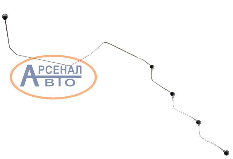 Трубка 740 1104370 топливная дренажная обратки камаз правая